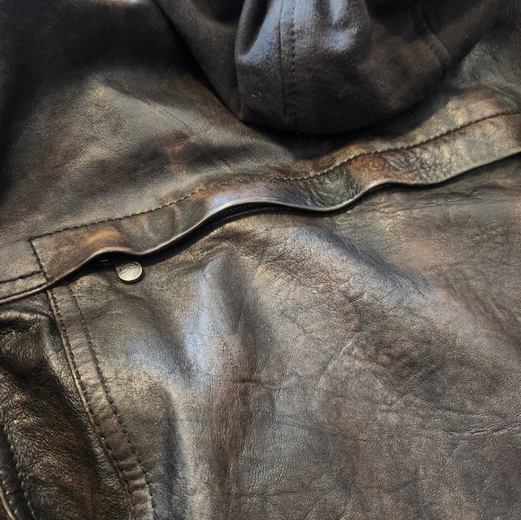 First Manufacturing leather riding jacket - Picture 6 of 7
